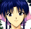 Kaoru smiling.